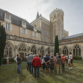 Photo de l'abbaye de Ligugé